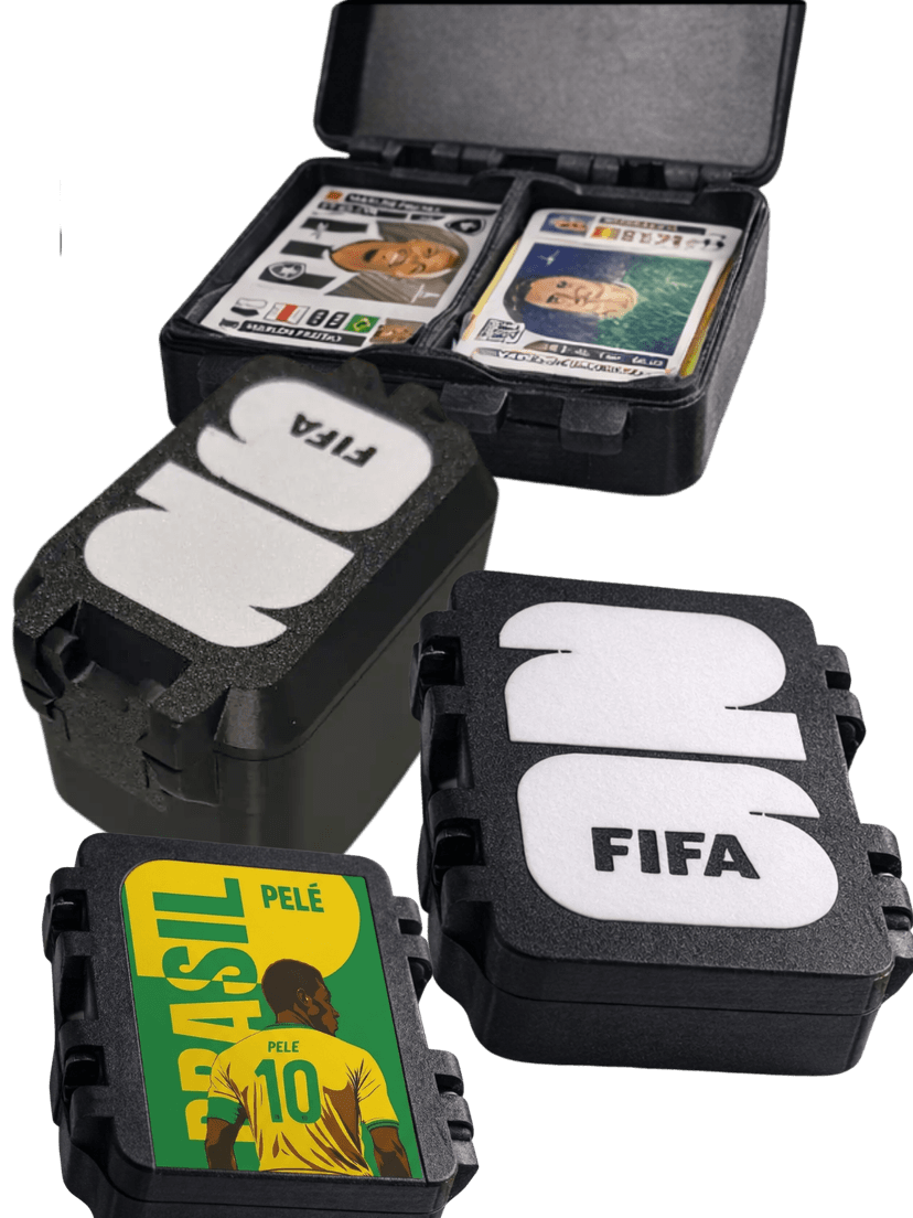 Caixa de Figurinhas da Copa - STL + Fotos
